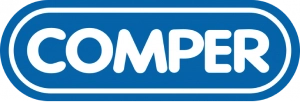Logo do comper, cliente da BL Soluções Construtivas